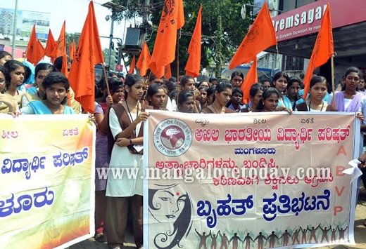 ABVP Protest 